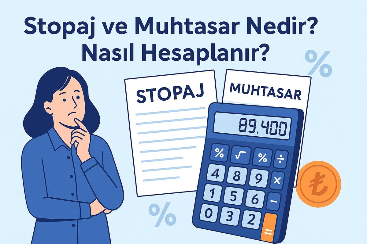 Stopaj ve Muhtasar Nedir? Nasıl Hesaplanır?