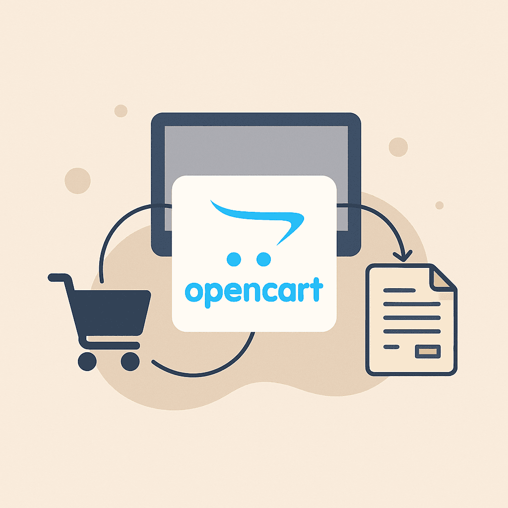 Opencart Entegrasyonu – E-ticaret Satışlarınızı emuhasebe ile Faturalandırın